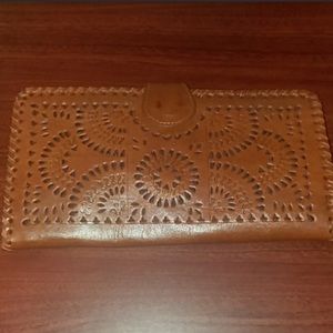 Cleobella tan wallet